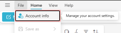 Add Outlook account