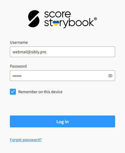 Login Screen